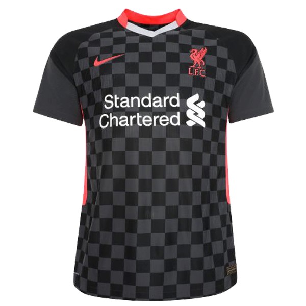 Tailandia Camiseta Liverpool 3ª 2020 2021 Negro